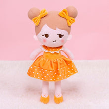 Load image into Gallery viewer, OUOZZZ Personalized Orange Girl Plush Doll Becky Orange