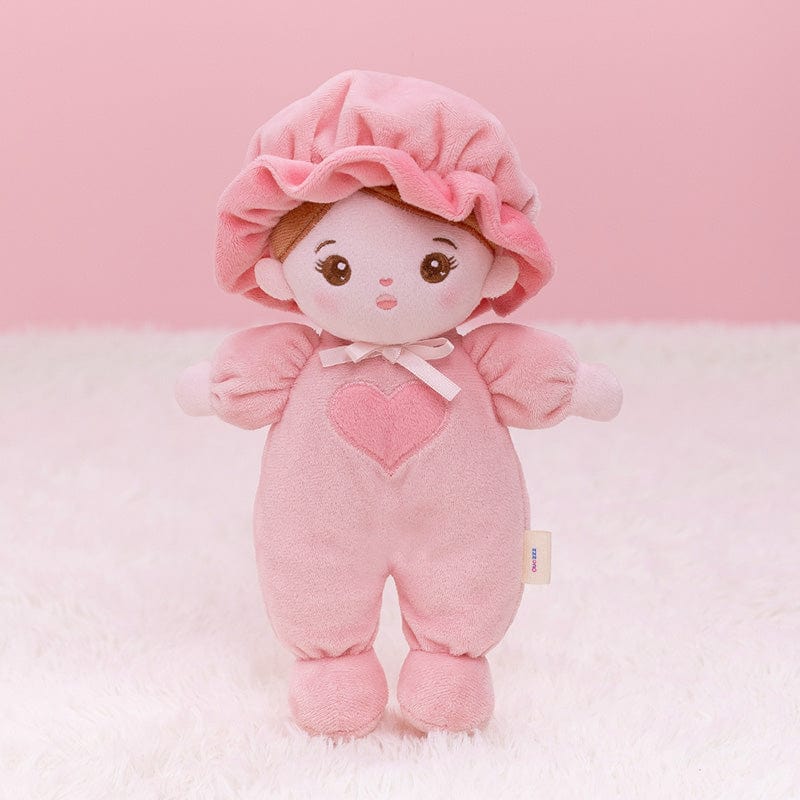 OUOZZZ Personalized Mini Pink Girl Doll Pink