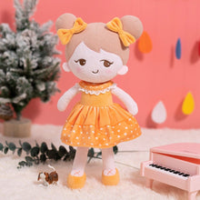 Carica l&#39;immagine nel visualizzatore di Gallery, OUOZZZ Personalized Orange Girl Plush Doll Becky Orange
