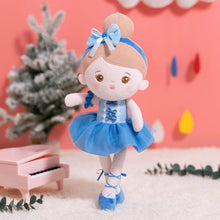 Carica l&#39;immagine nel visualizzatore di Gallery, OUOZZZ Personalized Blue Girl Plush Doll Abby Ballerina