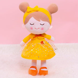 OUOZZZ Personalized Yellow Plush Doll Yellow Iris