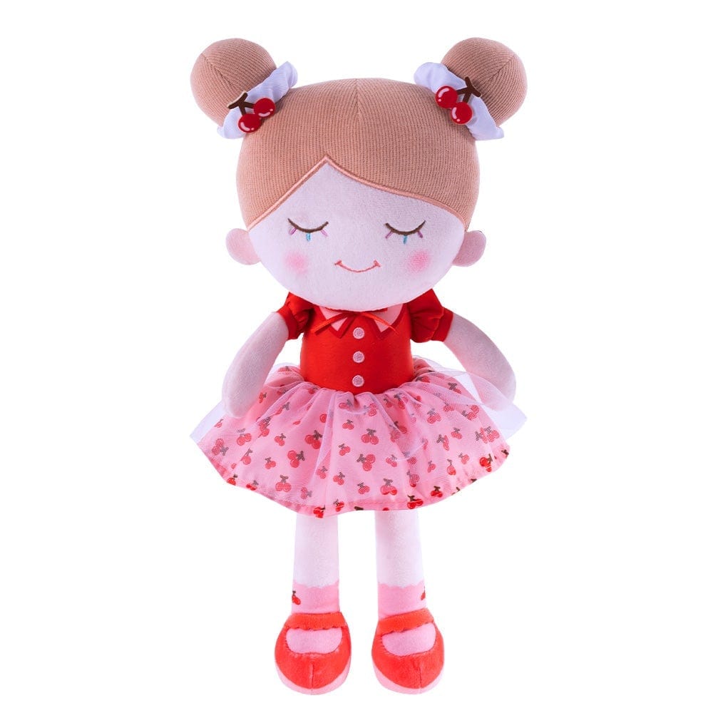Kids Soft Doll Customized For 3 Year Old Birthday Gift Ideas Girl Red