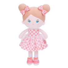 Cargar imagen en el visor de la galería, OUOZZZ Personalized Pink Blue Eyes Girl Plush Rag Baby Doll Only Doll⭕️