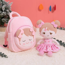 Cargar imagen en el visor de la galería, OUOZZZ Personalized Doll and Optional Accessories Combo ❣️B - Pink / Doll + Bag I