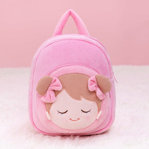 OUOZZZ Personalized IRIS Pink Doll Backpack Pink Backpack