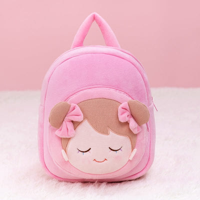 OUOZZZ Personalized IRIS Pink Doll Backpack Pink Backpack