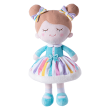 Indlæs billede til gallerivisning OUOZZZ Personalized Rainbow Plush Doll Iris Rainbow