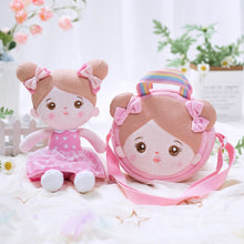 Cargar imagen en el visor de la galería, OUOZZZ Personalized Backpack and Optional Cute Plush Doll Bag A / With Doll