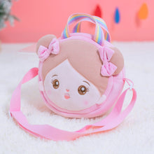 Load image into Gallery viewer, OUOZZZ Personalized Sweet Pink Doll and Shoulder Bag Gift Set Abby Pink + Shoulder Bag