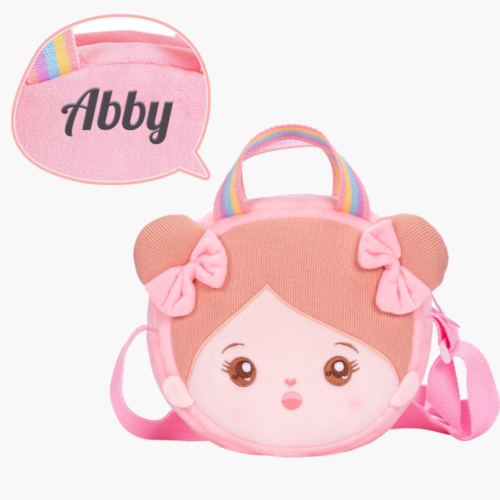 OUOZZZ New Upgrade - Personalized Plush (15 Inch) Doll Gift Set For Kids Shoulder Bag