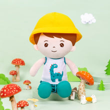 Cargar imagen en el visor de la galería, Personalizedoll Personalized Summer Boy Plush Baby Boy Doll Only Doll