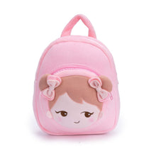 Ladda upp bild till gallerivisning, OUOZZZ Personalized Playful Girl Pink Backpack Only Backpack