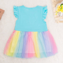 Laden Sie das Bild in den Galerie-Viewer, OUOZZZ Rainbow Baby Dress