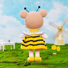 Charger l&#39;image dans la galerie, Personalized Yellow Bee Plush Baby Girl Doll