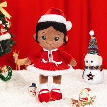 Ladda upp bild till gallerivisning, OUOZZZ Christmas Sale - Personalized Doll Baby Gift Set Christmas Red Girl Doll