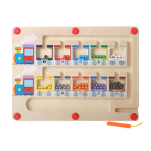 Cargar imagen en el visor de la galería, Magnetic Maze Montessori Wooden Puzzle Activity Board Toys for 3+ Year Old