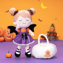 Load image into Gallery viewer, OUOZZZ Halloween Sale - Personalized Doll Baby Gift Set Halloween Girl Doll + White Basket