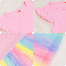 Load image into Gallery viewer, OUOZZZ Rainbow Baby Dress