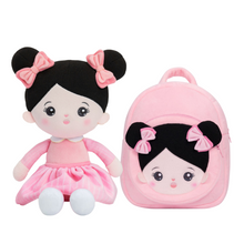 Charger l&#39;image dans la galerie, Personalized Baby Girl Doll and Matching Backpack
