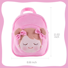 Load image into Gallery viewer, OUOZZZ Personalized IRIS Pink Doll Backpack Pink Backpack