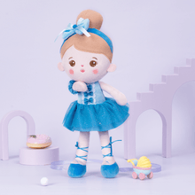 Load image into Gallery viewer, OUOZZZ Personalized Blue Ballet Doll