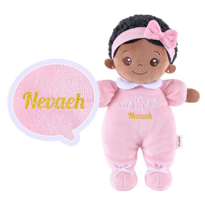 OUOZZZ Personalized Pink Mini Baby Doll Mini doll
