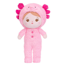 Laden Sie das Bild in den Galerie-Viewer, OUOZZZ Personalized Pink Newt Plush Baby Doll