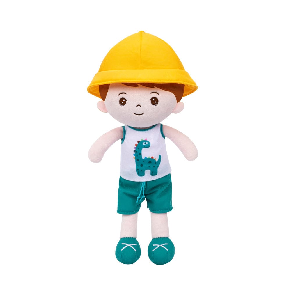 Personalized Summer Boy Plush Baby Boy Doll, Baby's first doll toy gift