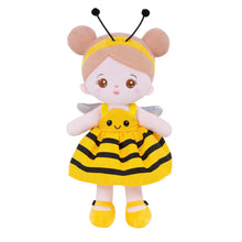 Afbeelding in Gallery-weergave laden, Personalized Yellow Bee Plush Baby Girl Doll