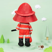 Charger l&#39;image dans la galerie, OUOZZZ Personalized Firemen Plush Baby Boy Doll Firemen