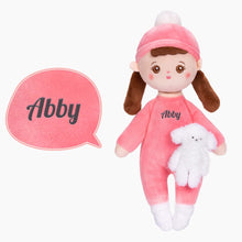 Indlæs billede til gallerivisning OUOZZZ Personalized Pink Lite Plush Rag Baby Doll Only Doll⭕️