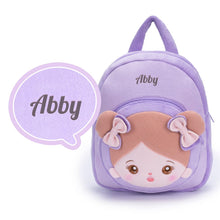 Ladda upp bild till gallerivisning, OUOZZZ Personalized Backpack and Optional Cute Plush Doll