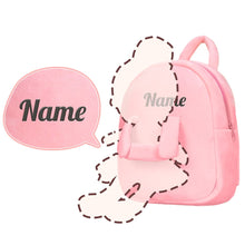 Cargar imagen en el visor de la galería, OUOZZZ Pink Backpack with Doll Carrier