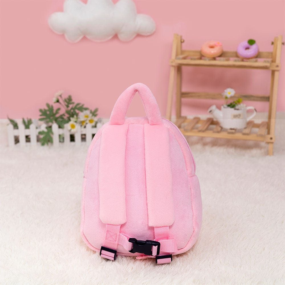 OUOZZZ Personalized Playful Girl Pink Backpack Only Backpack