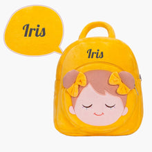 Cargar imagen en el visor de la galería, OUOZZZ Personalized Yellow Backpack Yellow Backpack