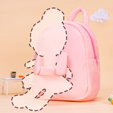 Charger l&#39;image dans la galerie, OUOZZZ Pink Backpack with Doll Carrier