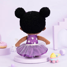 Afbeelding in Gallery-weergave laden, OUOZZZ Personalized Purple Deep Skin Tone Plush Dora Doll