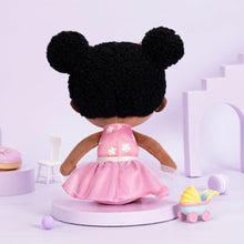 Charger l&#39;image dans la galerie, OUOZZZ Personalized Deep Skin Tone Plush Pink Dora Doll