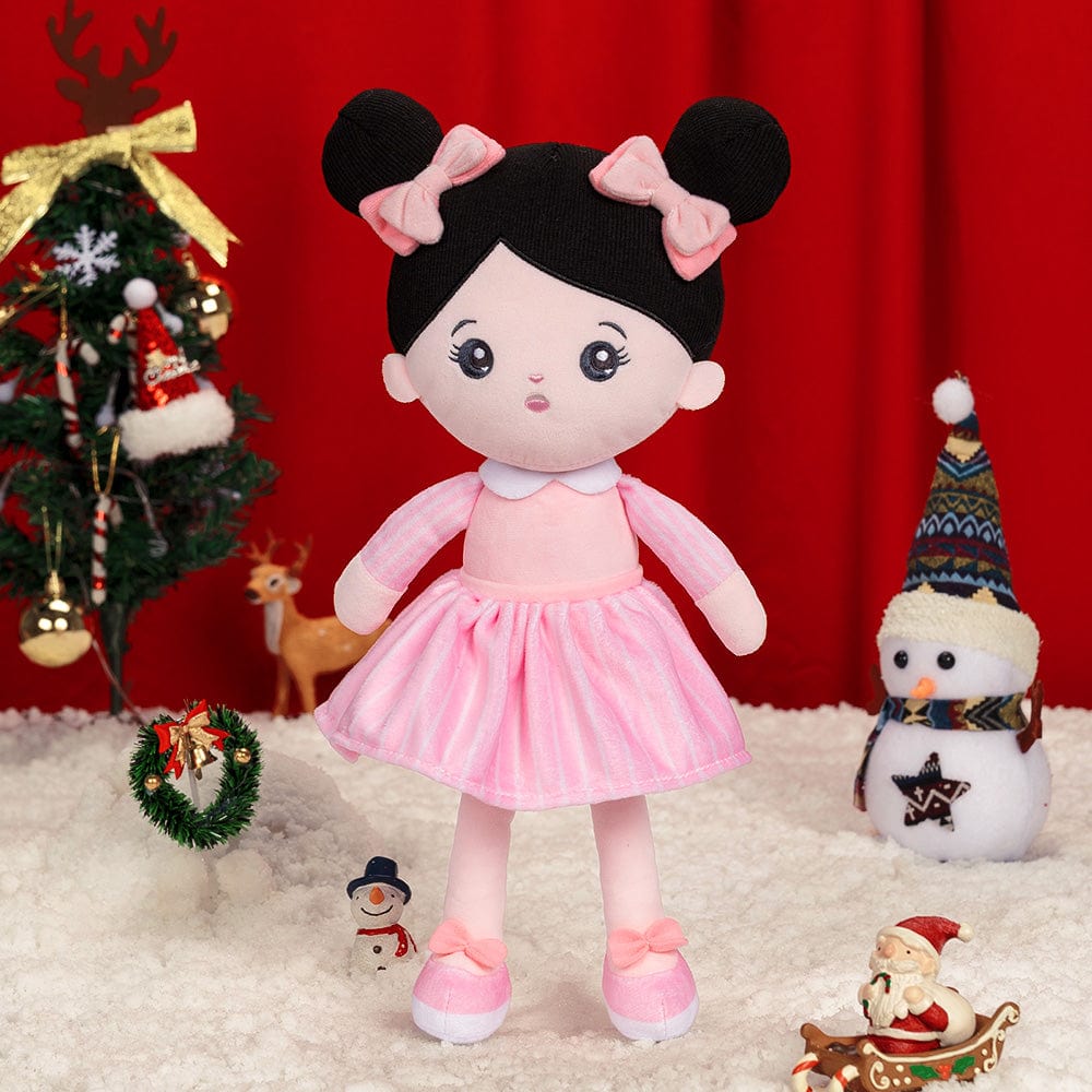 Personalizedoll Christmas Sale - Personalized Doll Baby Gift Set Black Hair Doll