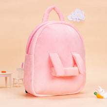 Laden Sie das Bild in den Galerie-Viewer, OUOZZZ Pink Backpack with Doll Carrier