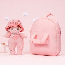 Indlæs billede til gallerivisning OUOZZZ Personalized Pink Mini Plush Rag Baby Doll