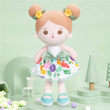Ladda upp bild till gallerivisning, Personalized Sweet Green Plush Doll