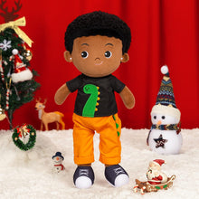 Ladda upp bild till gallerivisning, OUOZZZ Christmas Sale - Personalized Doll Baby Gift Set Deep Skin Dinosaur Boy Doll
