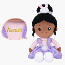 Indlæs billede til gallerivisning OUOZZZ Easter Sale Personalized Rabbit Girl Plush Doll Nevaeh Bunny Doll