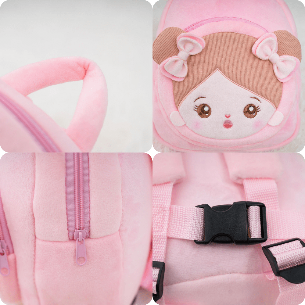 OUOZZZ Personalized Sweet Girl Pink Backpack Only Backpack