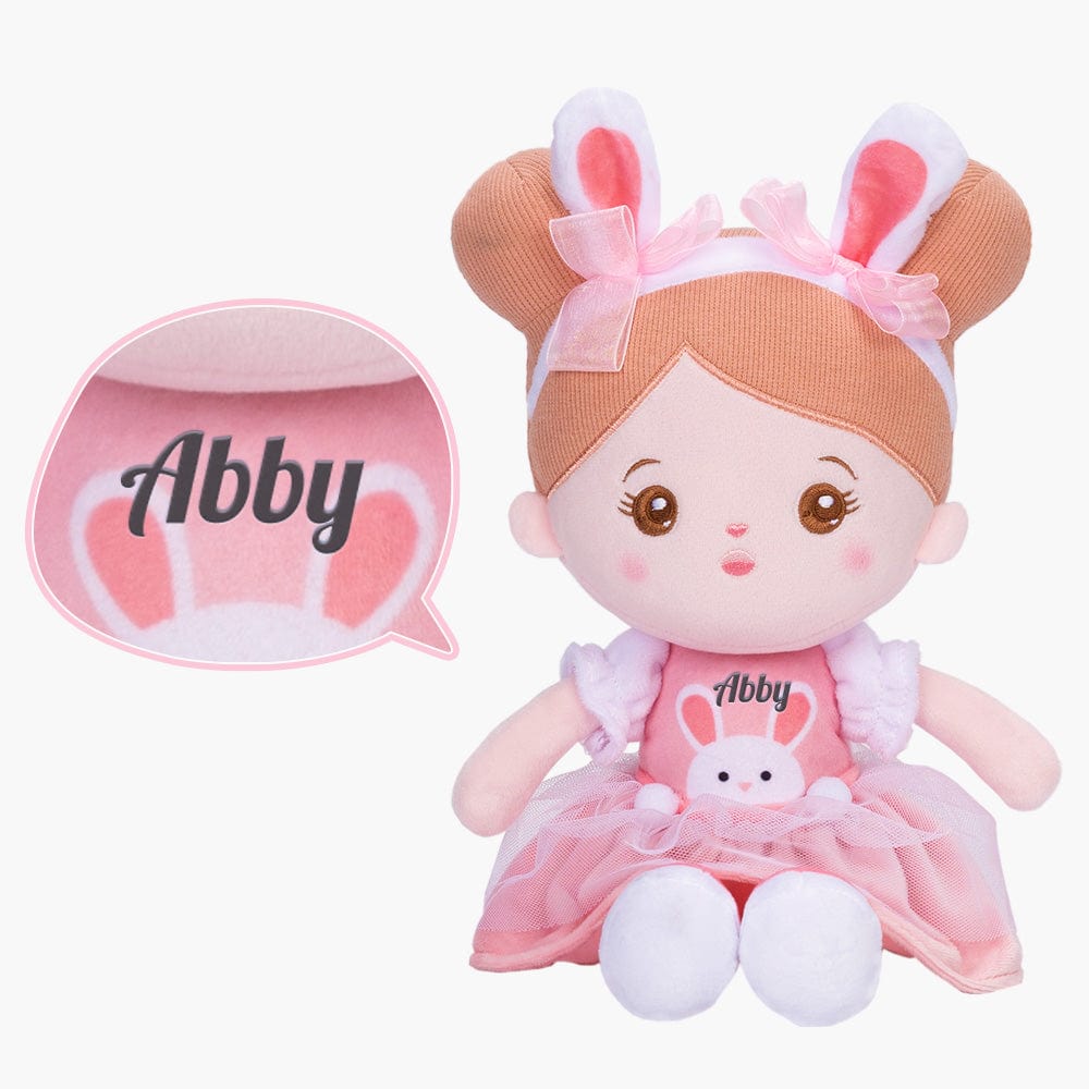 OUOZZZ Personalized Plush Doll Gift Set For Kids Rabbit🐰