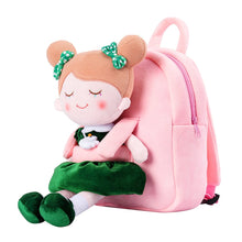 Load image into Gallery viewer, OUOZZZ Personalized Pink Plush Backpack Green🦢