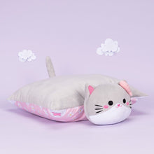 Ladda upp bild till gallerivisning, OUOZZZ Personalized Plush Kitten Doll &amp; Pillow &amp; Soothing Towel Gift Set