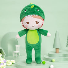 Ladda upp bild till gallerivisning, OUOZZZ Personalized Green Dinosaur Doll