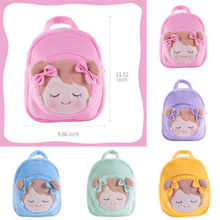 Load image into Gallery viewer, OUOZZZ Personalized Backpack and Optional Cute Plush Doll